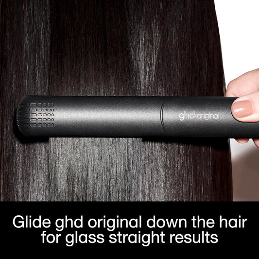 Original Hair Straightener & Styler (Upgraded) - for Sleek, Smooth & Soft Styles with Enhanced Shine, No Extreme Heat Damage - for All Hair Types - (UK Plug)